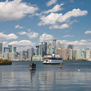 The view from the islands