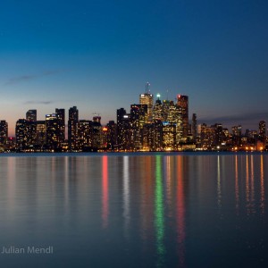 Toronto from Wards Island.