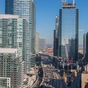 The Gardner, looking east.