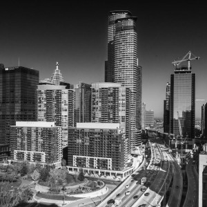 The Gardner, looking east.