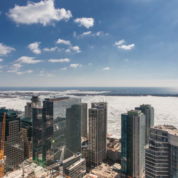 From the Ice Condos at 12 York St